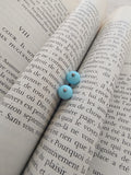 Clous d'oreilles Bleu Ciel