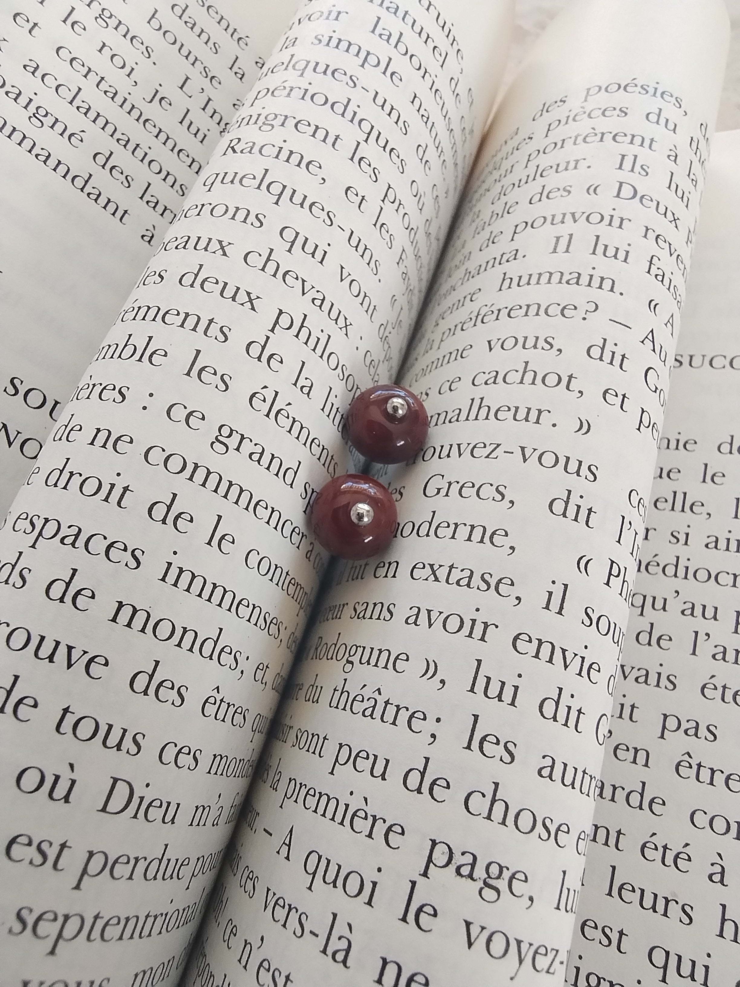 Clous d'oreilles terre de sienne brûlée