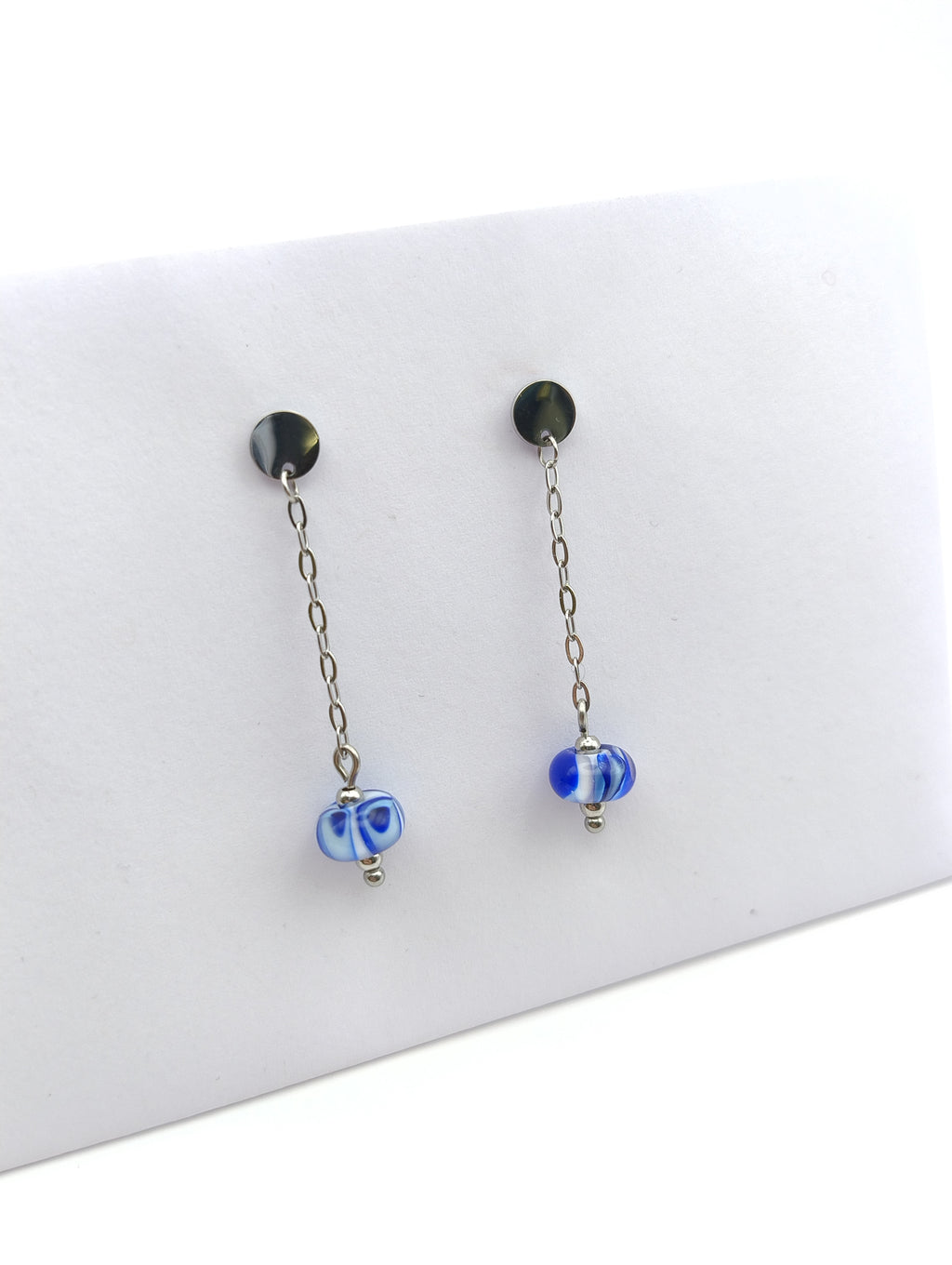 Boucles d'oreilles Vagues d'été n°1