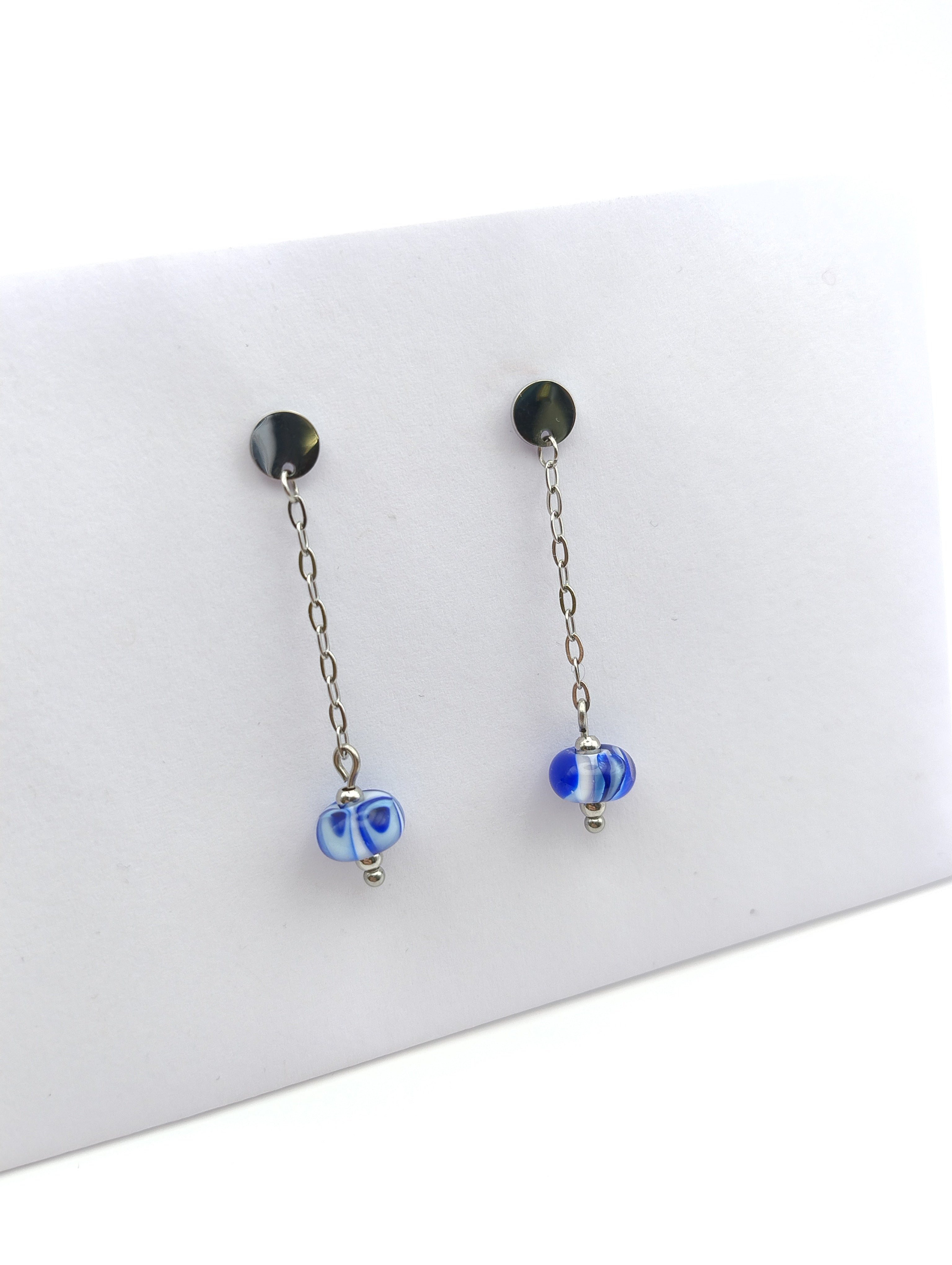 Boucles d'oreilles Vagues d'été n°1